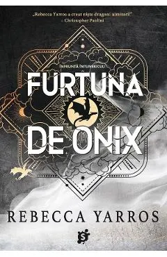 Coperta cărții Furtuna de Onix. Seria Empyrean Vol.3