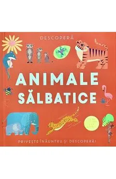 Coperta cărții Descopera. Animale salbatice