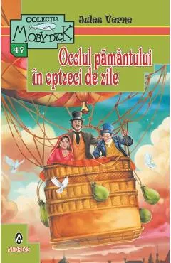 Coperta cărții Ocolul pamantului in optzeci de zile