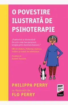 Coperta cărții O povestire ilustrată de psihoterapie