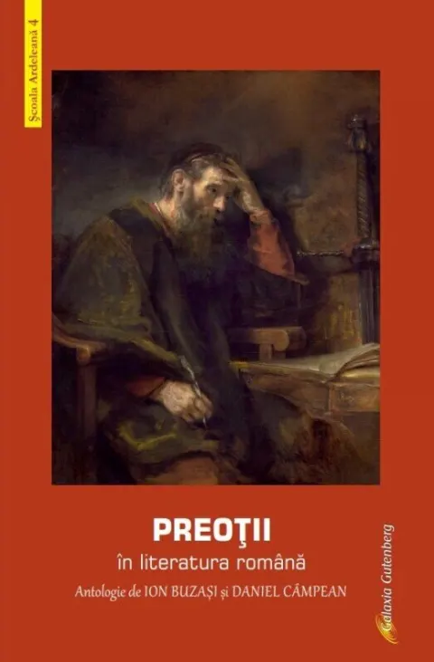 Coperta cărții Preoții în literatura română