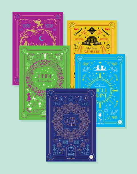 Coperta cărții Pachet 3 Biblioteca pentru copii (5 volume)