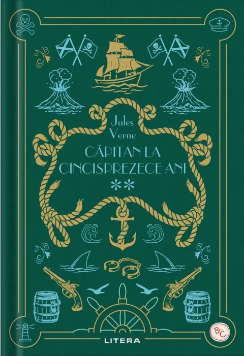 Coperta cărții Capitan la cincisprezece ani II. Volumul 41. Biblioteca pentru copii