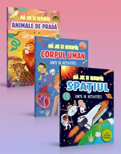 Coperta cărții Pachet Ma joc si descopar (3 carti)