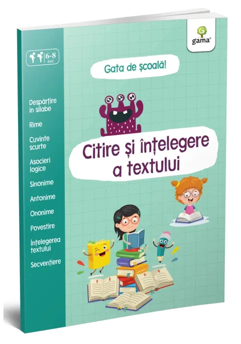 Coperta cărții Citire și înțelegere a textului