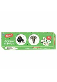 Coperta cărții Primele mele descoperiri: Animale salbatice - Memo
