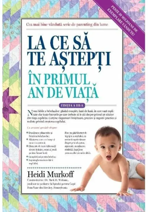 Coperta cărții La ce sa te astepti in primul an de viata