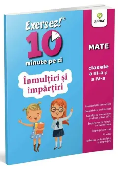 Coperta cărții Inmultiri si impartiri • clasele III-IV