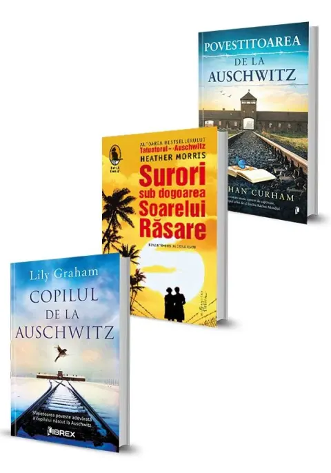 Coperta cărții Pachet Sacrificiu si Supravietuire. Set 3 carti