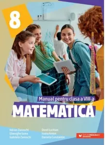 Coperta cărții Matematica. Manual pentru clasa a VIII-a