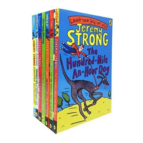 Coperta cărții Jeremy Strong The Hundred-Mile-An-Hour Dog Canine Collection 7