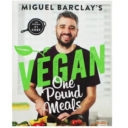 Coperta cărții Miguel Barclay's Vegan One Pound Meals