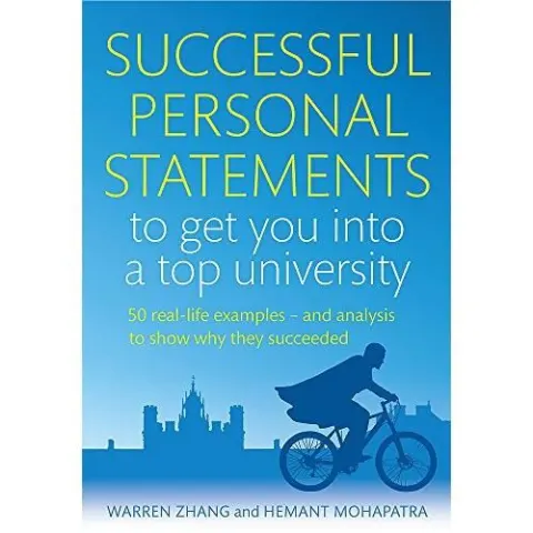 Coperta cărții Successful Personal Statements