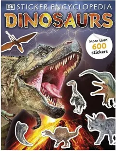 Coperta cărții Sticker Encyclopedia Dinosaurs, DK Publishing