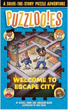 Coperta cărții Puzzlooies! Welcome to Escape City