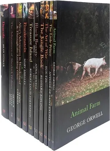 Coperta cărții Literature Classics - 10 Books Collection Set