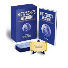 Coperta cărții Nietzsche's Wisdom Book & Card Deck-- Suzie Grogan