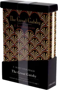 Coperta cărții The Great Gatsby - Lined Journal & Novel (Chiltern Pack)