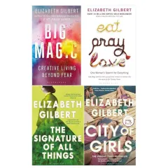 Coperta cărții Elizabeth Gilbert 4 Books Collection Set (the Signature Of All Things, City Of Girls, Eat Pray Love, Big Magic)