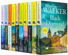 Coperta cărții Martin Walker Bruno, Chief of Police Dordogne Mysteries Series 10 Books Collection Set (Dark Vineyard, Fatal Pursuit, The Resistance Man, Death Undercover, The Devil's Cave & MORE!)