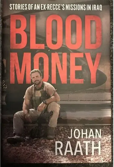 Coperta cărții Blood Money, Johan Raath, Johan Raath