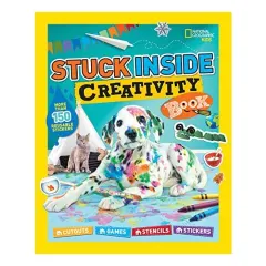 Coperta cărții Stuck Inside Creativity Book, National Geographic Kids