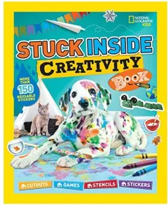 Coperta cărții Stuck Inside Creativity Book, National Geographic Kids
