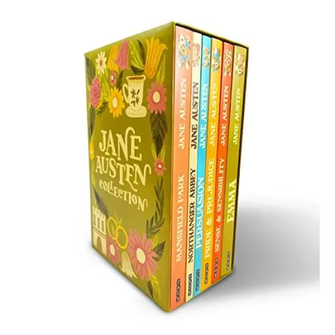 Coperta cărții The Jane Austen Book Set Collection- Kids Books Boxed Collection