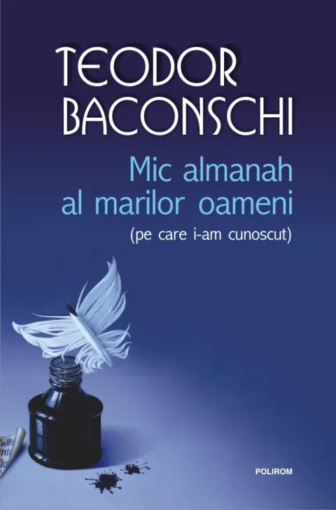 Coperta cărții Mic almanah al marilor oameni (pe care i-am cunoscut)