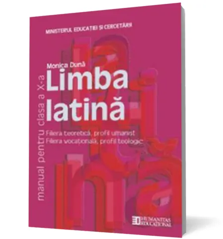 Coperta cărții Limba latină. Manual pentru clasa a X-a