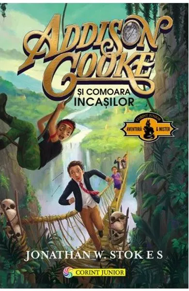 Coperta cărții Addison Cooke si comoara incasilor