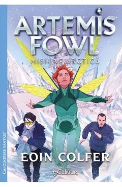 Coperta cărții Misiune arctica (seria Artemis Fowl, vol. 2)