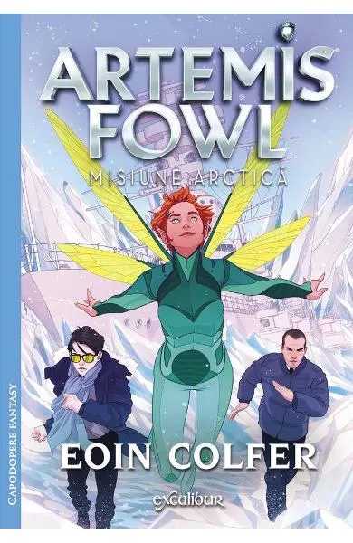 Coperta cărții Misiune arctica (seria Artemis Fowl, vol. 2)