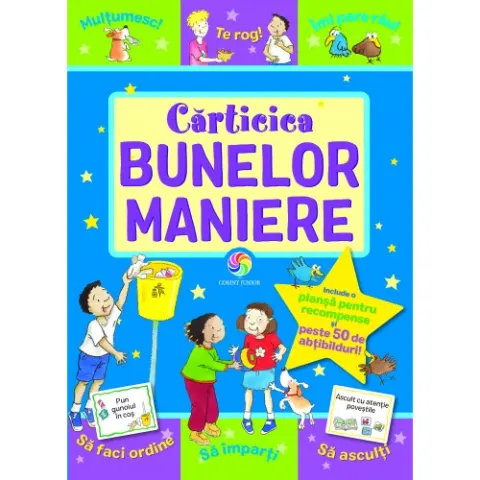 Coperta cărții Cărticica bunelor maniere