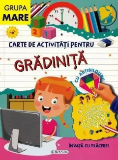Coperta cărții Carte de activitati cu abtibilduri. Grupa Mare