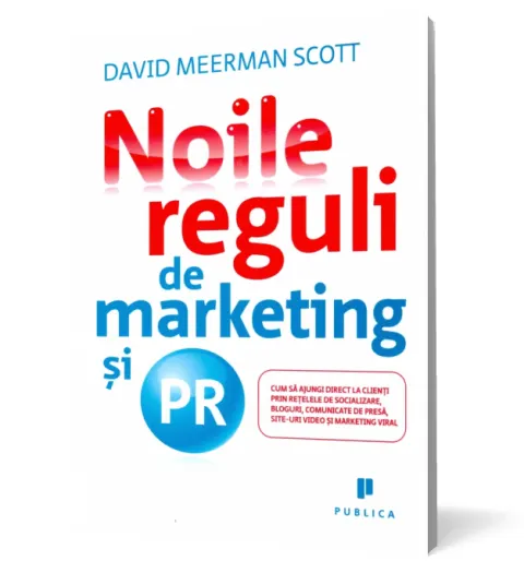 Coperta cărții Noile reguli de marketing și PR