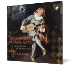Coperta cărții Domenico Scarlatti: 12 Sonatas for Guitar