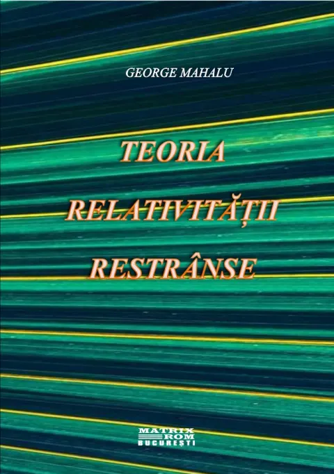 Coperta cărții Teoria relativitatii restranse