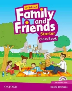 Coperta cărții Family and Friends 2E Starter Class Book