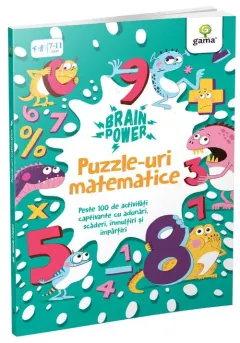 Coperta cărții Puzzle-uri matematice