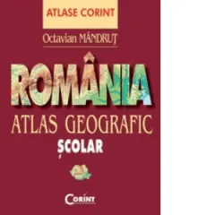 Coperta cărții Romania. Atlas geografic scolar