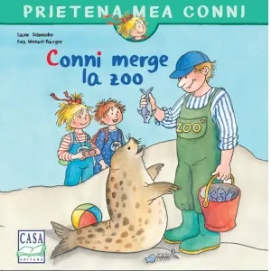 Coperta cărții Conni merge la zoo
