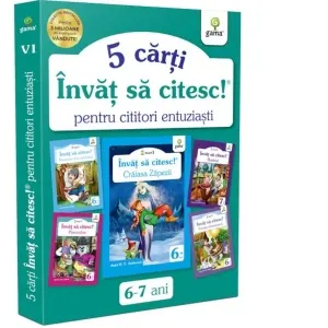 Coperta cărții Pachet Invat sa citesc! pentru cititori entuziasti 6
