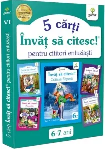 Coperta cărții Pachet Invat sa citesc! pentru cititori entuziasti 6