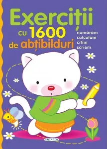 Coperta cărții Exercitii cu 1600 de abtibilduri