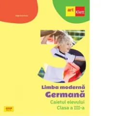 Coperta cărții Limba Germana. Caietul elevului. Clasa a III-a