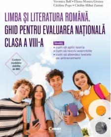 Coperta cărții Pachet Ghid pentru Evaluarea Nationala, clasa a VIII-a: Limba si literatura romana + Ghid modele si sugestii de rezolvare