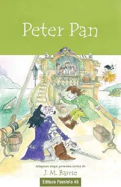 Coperta cărții Peter Pan. Text adaptat