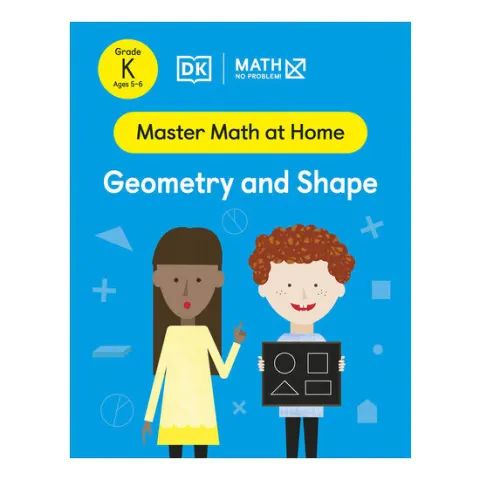 Coperta cărții Math - No Problem! Geometry and Shape, Kindergarten Ages 5-6