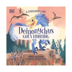 Coperta cărții Deinonychus goes hunting